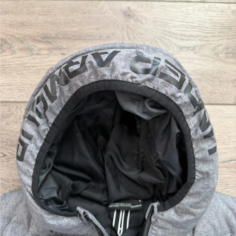 Under Armour Boys Gray Puffer Jacket